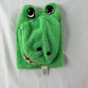 VINTAGE 1971 ANIMAL FAIR Inc Alligator Crocodile HAND PUPPET STUFFED PLUSH TOY